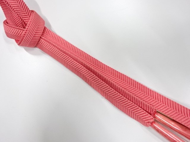 未使用品　正絹　手組帯締め